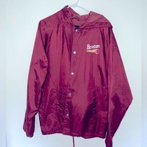 Brixton Windbreaker Burgundy